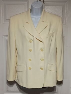 Vintage Jones New York Yellow Blazer